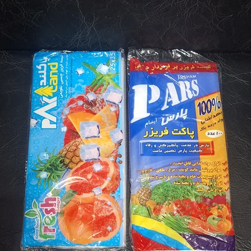 کیسه فریزر چسبی تقویمی ۱۰۰ برگ